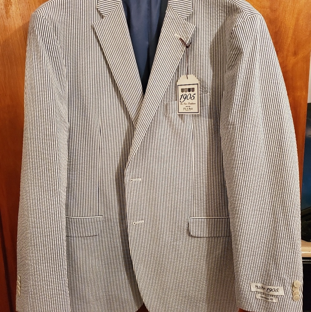 Jo's. A Bank suit jacket 44R